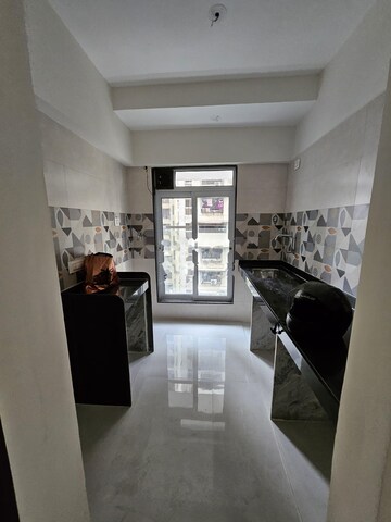 Kitchen in 1 BHK Apartment at Vaibhavlaxmi Central Park, Vikhroli East – for Rent