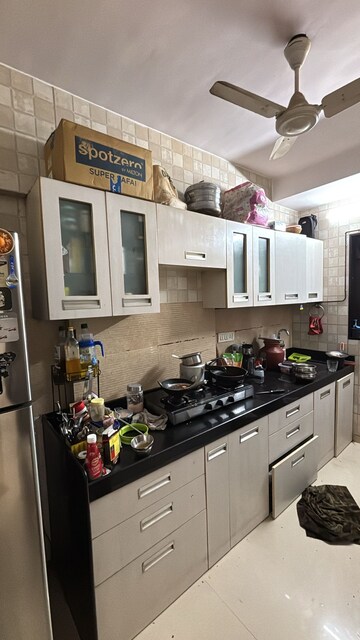 Kitchen in 2 BHK Apartment at Gokul Dham CHS, Goregaon East – for Rent