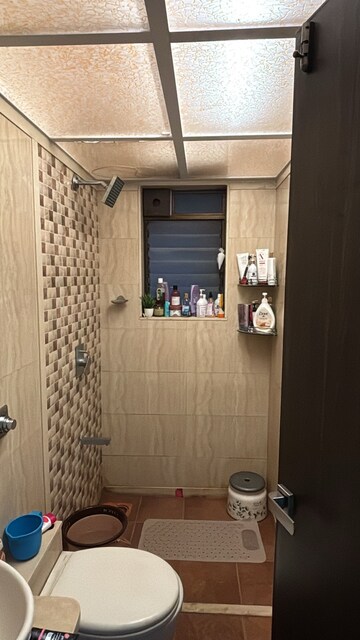 Bathroom in 2 BHK Apartment at Gokul Dham CHS, Goregaon East – for Rent