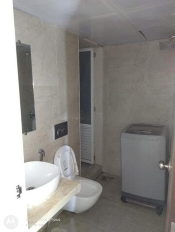 Bathroom in 2 BHK Apartment at Dosti Oak, Kolshet Industrial Area – for Rent