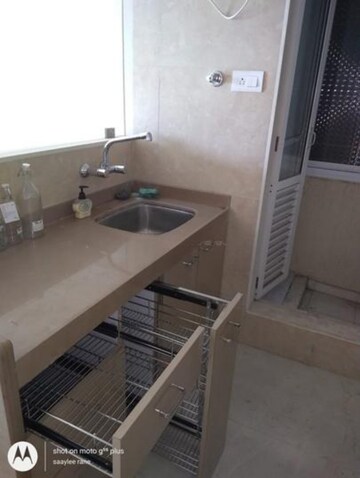 Kitchen in 2 BHK Apartment at Dosti Oak, Kolshet Industrial Area – for Rent