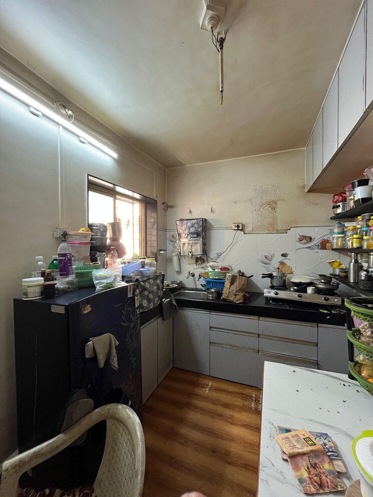 Kitchen, popular-colony-apartment 1 Bedroom 650 Sq.Ft. Apartment In Warje Pune 9003756