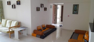 Living Room in 2 BHK Apartment at Skyi Manas Lake, Bhukum – for Rent