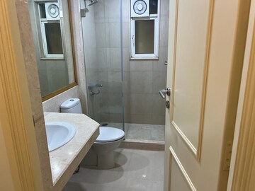 Bathroom in 3 BHK Apartment at LnT Elixir Reserve, Powai – for Rent