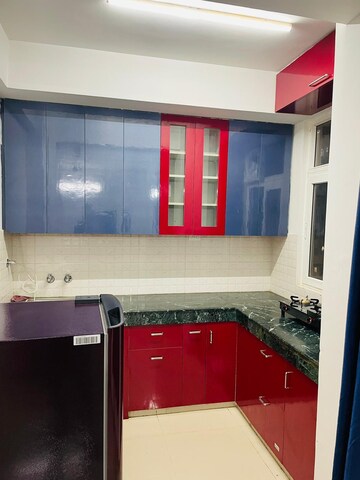 Kitchen in 1 BHK Apartment at Shree Vardhman Green Court, Sector 90 – for Rent
