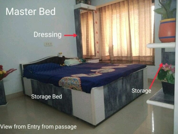 Bedroom, swapnalok-towers 2 Bedroom 1400 Sq.Ft. Apartment In Malad East Mumbai 9003802