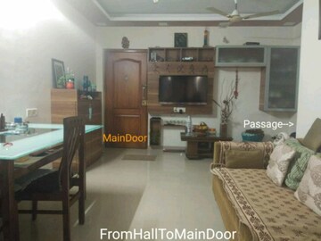 Living Room in 2 BHK Apartment at Swapnalok Towers, Malad East – for Rent