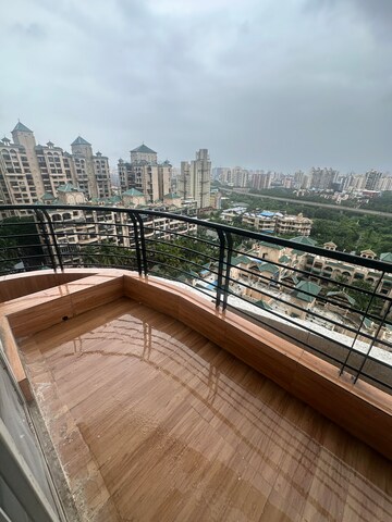 Balcony in 4 BHK Apartment at Adhiraj Cyprees Aqua, Kharghar – for Sale