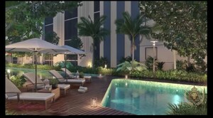 Swimming Pool in 2 BHK Apartment at Adani Linkbay Residences, Andheri West – for Sale
