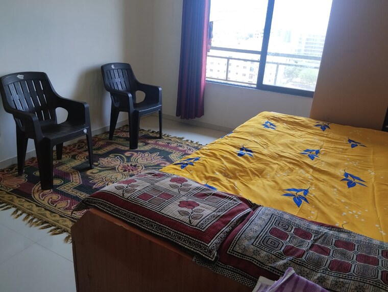 Master Bedroom, basil-skyline 2 Bedroom 1125 Sq.Ft. Apartment In Tragad Ahmedabad 9003948