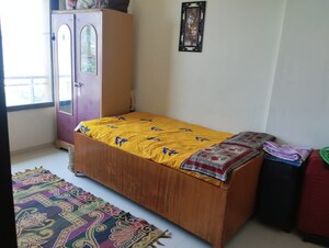 Bedroom in 2 BHK Apartment at Basil Skyline, Tragad – for Sale