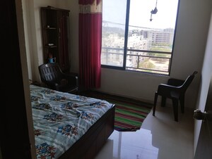 Bedroom in 2 BHK Apartment at Basil Skyline, Tragad – for Sale