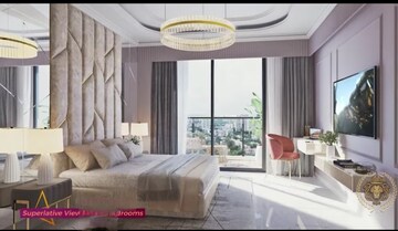 Bedroom in 3 BHK Apartment at Adani Linkbay Residences, Andheri West – for Sale