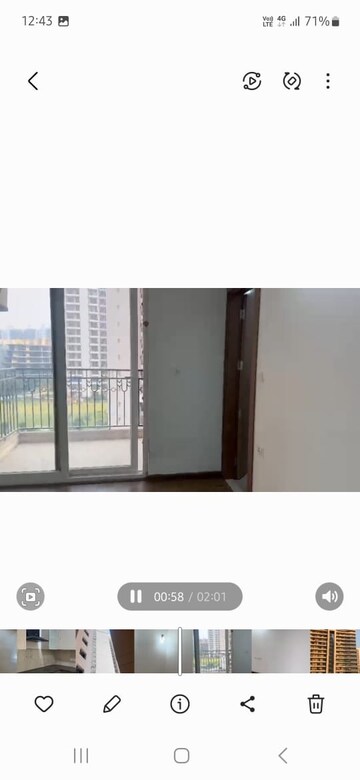 3 BHK Apartment For Rent in M3M Woodshire, Sector 107