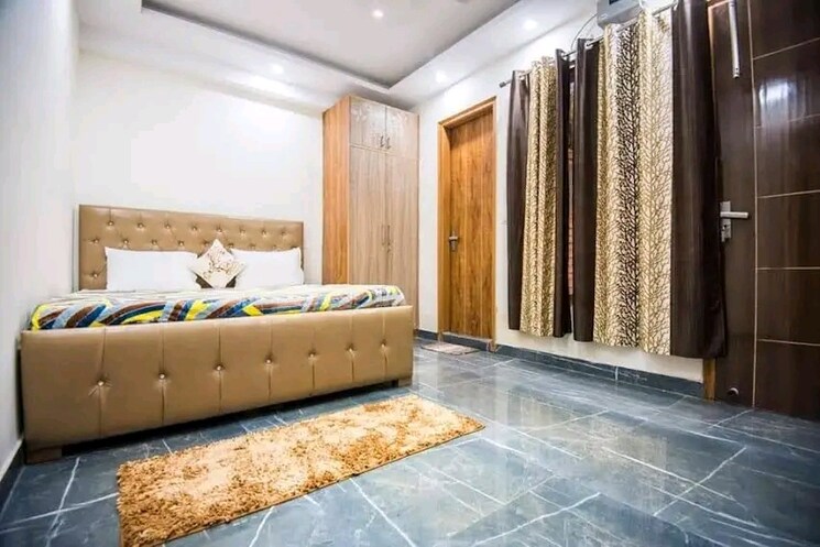 Bedroom, risland-sky-mansion 2 Bedroom 1000 Sq.Ft. Apartment In Chattarpur Delhi 9004107