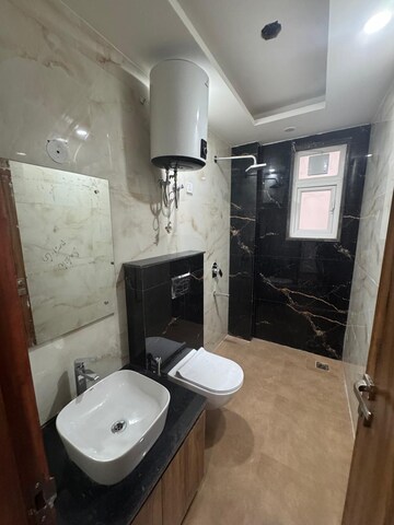 Bathroom in 3 BHK Builder Floor at Laxmi Nagar – for Rent
