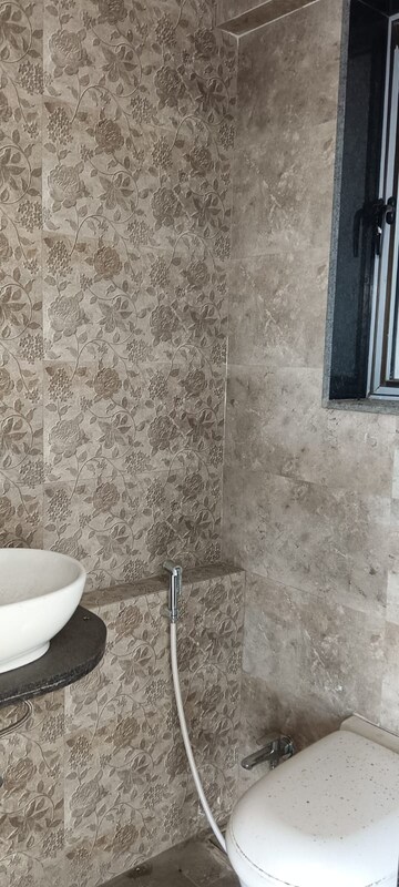 Bathroom in 1 BHK Apartment at Neumec Shreeji Towers, Wadala East – for Rent