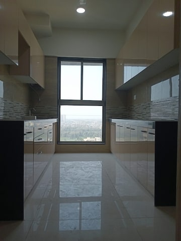 Kitchen in 2 BHK Apartment at Raj Infinia, Malad West – for Rent