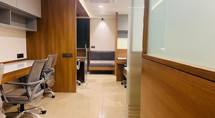 Living Room, swati-clover Commercial Office Space 845 Sq.Ft. In Thaltej Ahmedabad 9004334