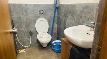 Bathroom in  Office Space at Swati Clover, Thaltej – for Rent