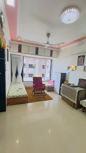 Living Room in 1 BHK Apartment at Siddhivinayak Darshan, Mahalaxmi – for Rent