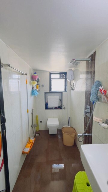 Bathroom in 1 BHK Apartment at Siddhivinayak Darshan, Mahalaxmi – for Rent