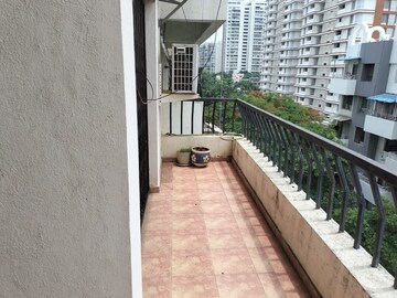 Balcony in 2 BHK Apartment at Gulmohar Orchids, Kharadi – for Rent