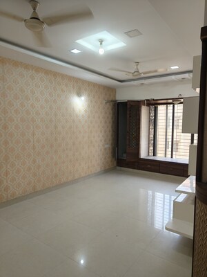 Living Room in 2 BHK Apartment at K Rahega Palm Springs, Malad West – for Sale