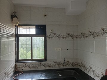Kitchen in 1 BHK Apartment at Ideal Pristine Tower, Kasarvadavali – for Rent