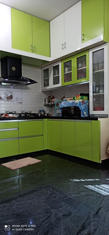 Kitchen in 2 BHK Builder Floor at Ramamurthy Nagar – for Rent