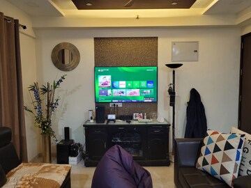 Living Room in 2 BHK Apartment at Gera Song Of Joy, Kharadi – for Rent