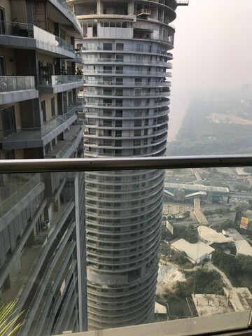 Balcony in 4 BHK Apartment at Supertech Supernova Nova Residences, Sector 94 – for Rent