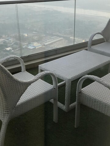 Balcony in 4 BHK Apartment at Supertech Supernova Nova Residences, Sector 94 – for Rent