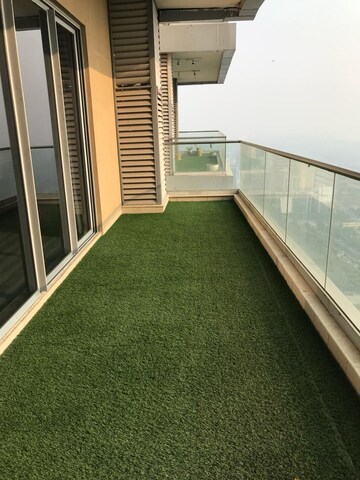 Balcony in 4 BHK Apartment at Supertech Supernova Nova Residences, Sector 94 – for Rent