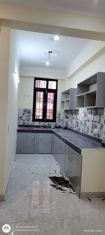Kitchen in 2 BHK Builder Floor at Chattarpur – for Rent