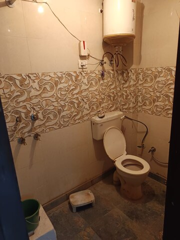 Bathroom in 1 BHK Builder Floor at Govindpuri – for Rent