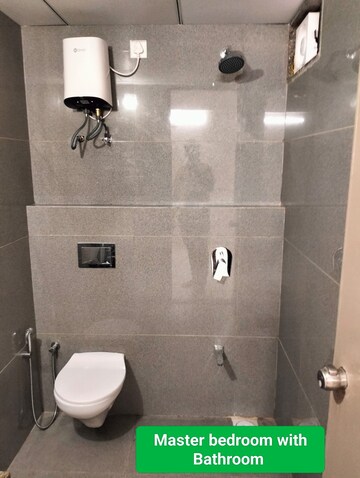 Bathroom in 3 BHK Apartment at Kavisha Atria, Shela – for Rent