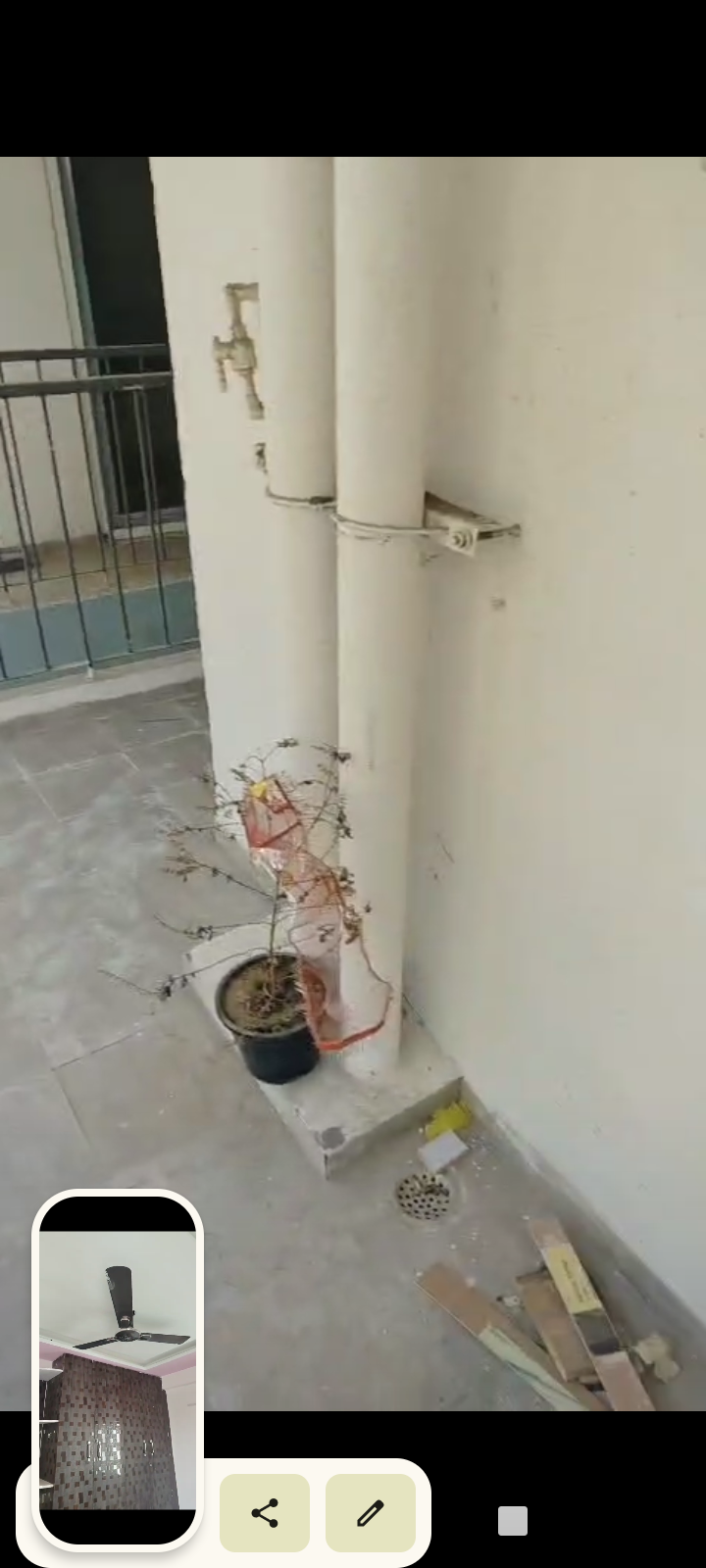 3 BHK + Study Room 636 Sq.Ft. Apartment in Advitya Homes