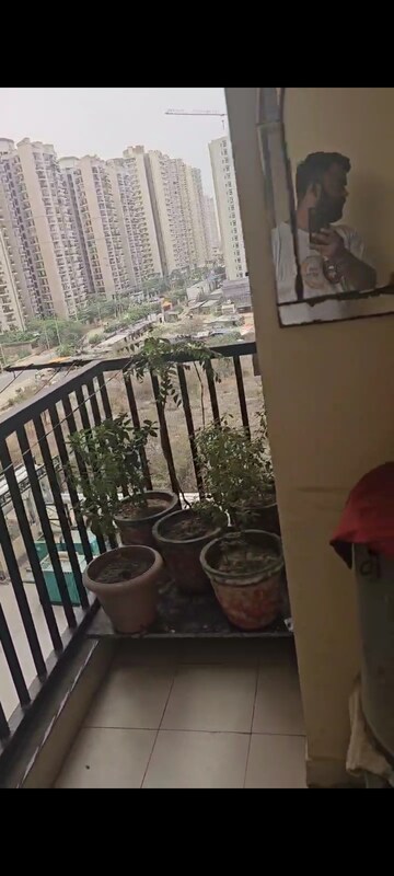 Balcony in 3 BHK Apartment at Tech Zone 4 Greater Noida – for Sale