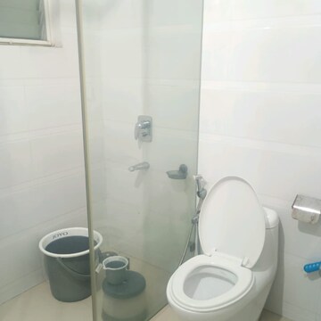 Bathroom in 4 BHK Villa at Babukhan Lakefront, Kokapet – for Rent