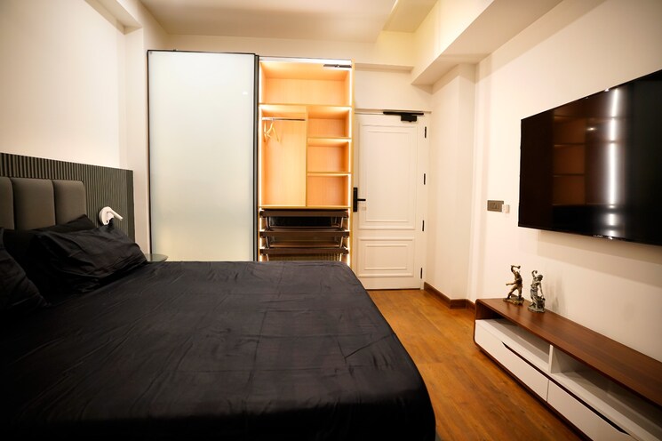 Bedroom, puri-anand-villas-phase-ii 3 Bedroom 1940 Sq.Ft. Apartment In Sector 81 Faridabad 9005006