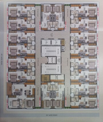 Master Plan in  Office Space at Sterling Sky Condos, Gundlapally – for Sale