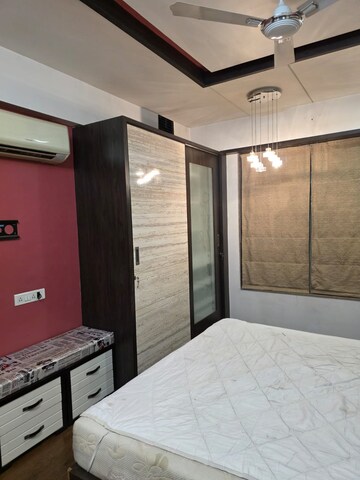 Bedroom in 3 BHK Apartment at Ajmera Casa Vyoma, Vastrapur – for Rent