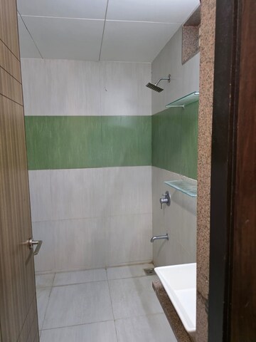 Bathroom in 3 BHK Apartment at Ajmera Casa Vyoma, Vastrapur – for Rent
