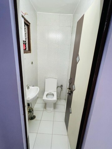 Bathroom in 2.5 BHK Apartment at Raja Enclave, Pitampura – for Rent