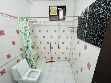 Bathroom in 2.5 BHK Apartment at Raja Enclave, Pitampura – for Rent