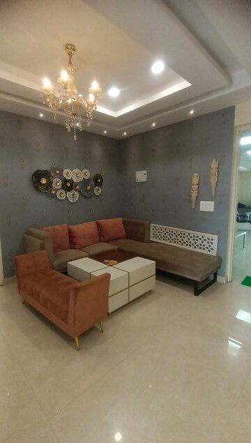 Living Room in 3 BHK Apartment at Puri The Pranayam, Sector 82 – for Rent