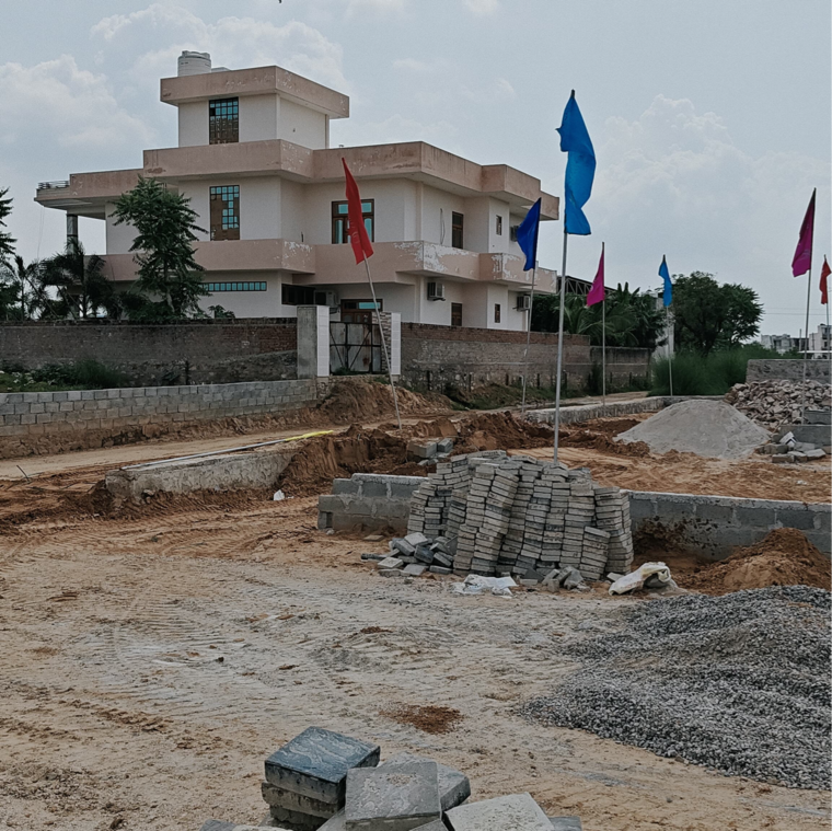 Exterior View, shree-krishna-vihar  90 Sq.Yd. Plot In Hasampura Jaipur 9005104