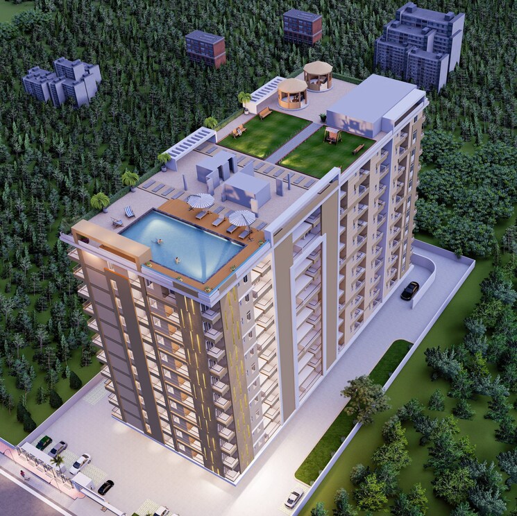 Exterior View, govindam-tower 3 Bedroom 1048 Sq.Ft. Apartment In Sikar Road Jaipur 9005107