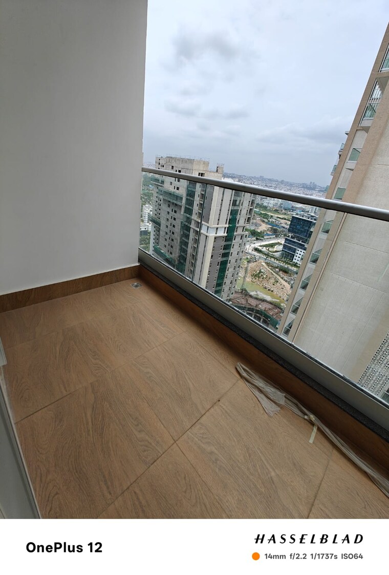 Balcony, aurobindo-kohinoor 3 Bedroom 2188 Sq.Ft. Apartment In Serilingampally Hyderabad 9005133